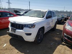 Salvage SUVs for sale at auction: 2021 Jeep Grand Cherokee Limited