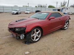 Salvage cars for sale from Copart Oklahoma City, OK: 2014 Chevrolet Camaro 2SS