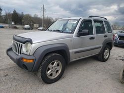 Jeep salvage cars for sale: 2004 Jeep Liberty Sport