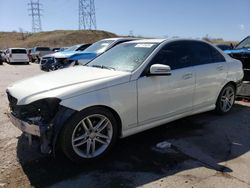 Mercedes-Benz c 300 4matic salvage cars for sale: 2012 Mercedes-Benz C 300 4matic