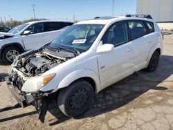 Salvage cars for sale from Copart Woodhaven, MI: 2005 Pontiac Vibe