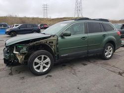 Salvage cars for sale at Littleton, CO auction: 2014 Subaru Outback 2.5I Premium