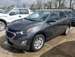 Salvage cars for sale at Bridgeton, MO auction: 2021 Chevrolet Equinox LT