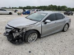 Salvage cars for sale at New Braunfels, TX auction: 2019 Toyota Camry Hybrid