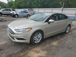 Ford Fusion Vehiculos salvage en venta: 2018 Ford Fusion S Hybrid