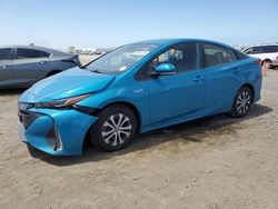 Salvage cars for sale from Copart San Diego, CA: 2021 Toyota Prius Prime LE