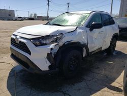 Salvage cars for sale at Chicago Heights, IL auction: 2020 Toyota Rav4 LE