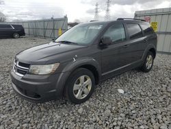 Salvage cars for sale at Barberton, OH auction: 2018 Dodge Journey SE