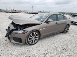 Salvage cars for sale at New Braunfels, TX auction: 2016 Jaguar XF S