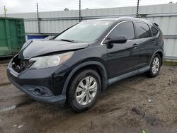 Buy Salvage Cars For Sale now at auction: 2012 Honda CR-V EXL