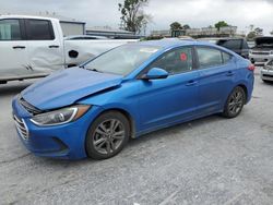 Salvage cars for sale at Tulsa, OK auction: 2018 Hyundai Elantra SEL