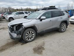 Salvage cars for sale from Copart Duryea, PA: 2021 Toyota Rav4 XLE Premium