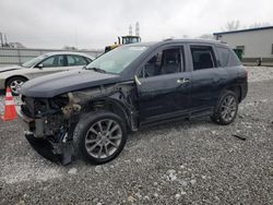 Salvage cars for sale at Barberton, OH auction: 2014 Jeep Compass Limited