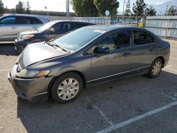 Salvage cars for sale from Copart Rancho Cucamonga, CA: 2011 Honda Civic VP