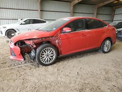 Salvage cars for sale at Houston, TX auction: 2012 Ford Focus SEL