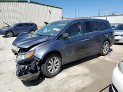 Salvage cars for sale at Haslet, TX auction: 2016 Honda Odyssey EXL