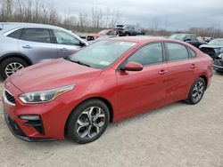 Salvage cars for sale from Copart Leroy, NY: 2019 KIA Forte FE
