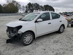 Salvage cars for sale at Loganville, GA auction: 2017 Nissan Versa S