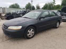 Salvage cars for sale from Copart Midway, FL: 1998 Honda Accord EX