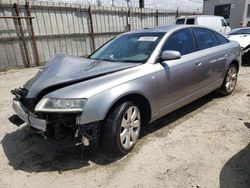 Salvage cars for sale at Los Angeles, CA auction: 2006 Audi A6 3.2