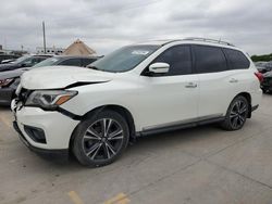 Nissan Pathfinder salvage cars for sale: 2018 Nissan Pathfinder S