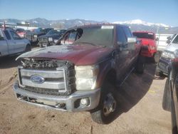 Salvage cars for sale from Copart Colorado Springs, CO: 2013 Ford F350 Super Duty