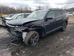 Salvage cars for sale from Copart Marlboro, NY: 2021 Volkswagen Atlas SE