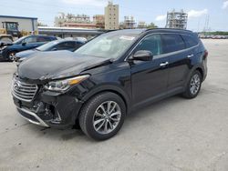 Salvage cars for sale from Copart New Orleans, LA: 2017 Hyundai Santa FE SE