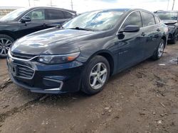 Salvage cars for sale at Elgin, IL auction: 2017 Chevrolet Malibu LS