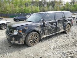 Salvage cars for sale at Waldorf, MD auction: 2018 Ford Flex SEL