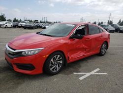 Vehiculos salvage en venta de Copart Rancho Cucamonga, CA: 2017 Honda Civic EX