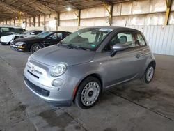 Vehiculos salvage en venta de Copart Phoenix, AZ: 2015 Fiat 500 POP