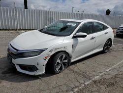 Salvage cars for sale at Van Nuys, CA auction: 2016 Honda Civic Touring