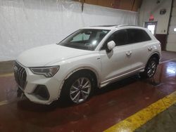 Salvage cars for sale at Marlboro, NY auction: 2023 Audi Q3 Premium S Line 45