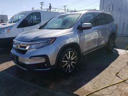 Salvage cars for sale at Chicago Heights, IL auction: 2020 Honda Pilot Touring