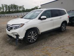 Honda Pilot Touring salvage cars for sale: 2017 Honda Pilot Touring