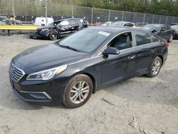 Salvage cars for sale at Waldorf, MD auction: 2016 Hyundai Sonata SE