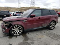 Burn Engine Cars for sale at auction: 2017 Land Rover Range Rover Sport HSE