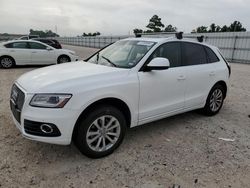 Salvage cars for sale from Copart Houston, TX: 2014 Audi Q5 Premium Plus