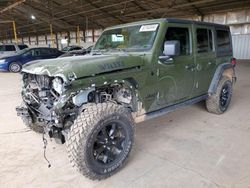 Salvage cars for sale from Copart Phoenix, AZ: 2021 Jeep Wrangler Unlimited Sport
