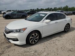 Vehiculos salvage en venta de Copart Houston, TX: 2017 Honda Accord EXL