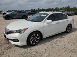 Salvage cars for sale at Houston, TX auction: 2017 Honda Accord EXL