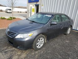 Salvage cars for sale at Mcfarland, WI auction: 2011 Toyota Camry Base