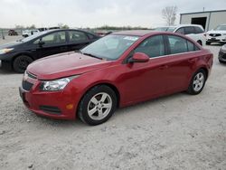 Chevrolet Cruze lt salvage cars for sale: 2014 Chevrolet Cruze LT