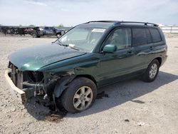 Salvage cars for sale at Earlington, KY auction: 2001 Toyota Highlander
