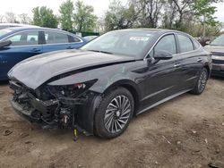 Salvage cars for sale at Baltimore, MD auction: 2022 Hyundai Sonata Hybrid
