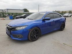 Salvage cars for sale from Copart Orlando, FL: 2018 Honda Civic LX