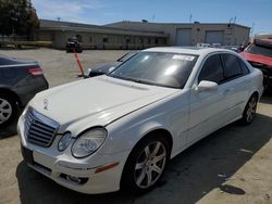 Mercedes-Benz E 350 salvage cars for sale: 2007 Mercedes-Benz E 350