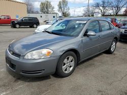 Chevrolet Impala ls salvage cars for sale: 2007 Chevrolet Impala LS