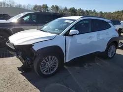 Salvage cars for sale from Copart Exeter, RI: 2021 Hyundai Kona SEL